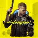 Nhân vật V trong Cyberpunk 2077 với trang phục tương lai và khẩu súng lục, phản ánh thế giới Night City đầy rẫy công nghệ và hiểm nguy.