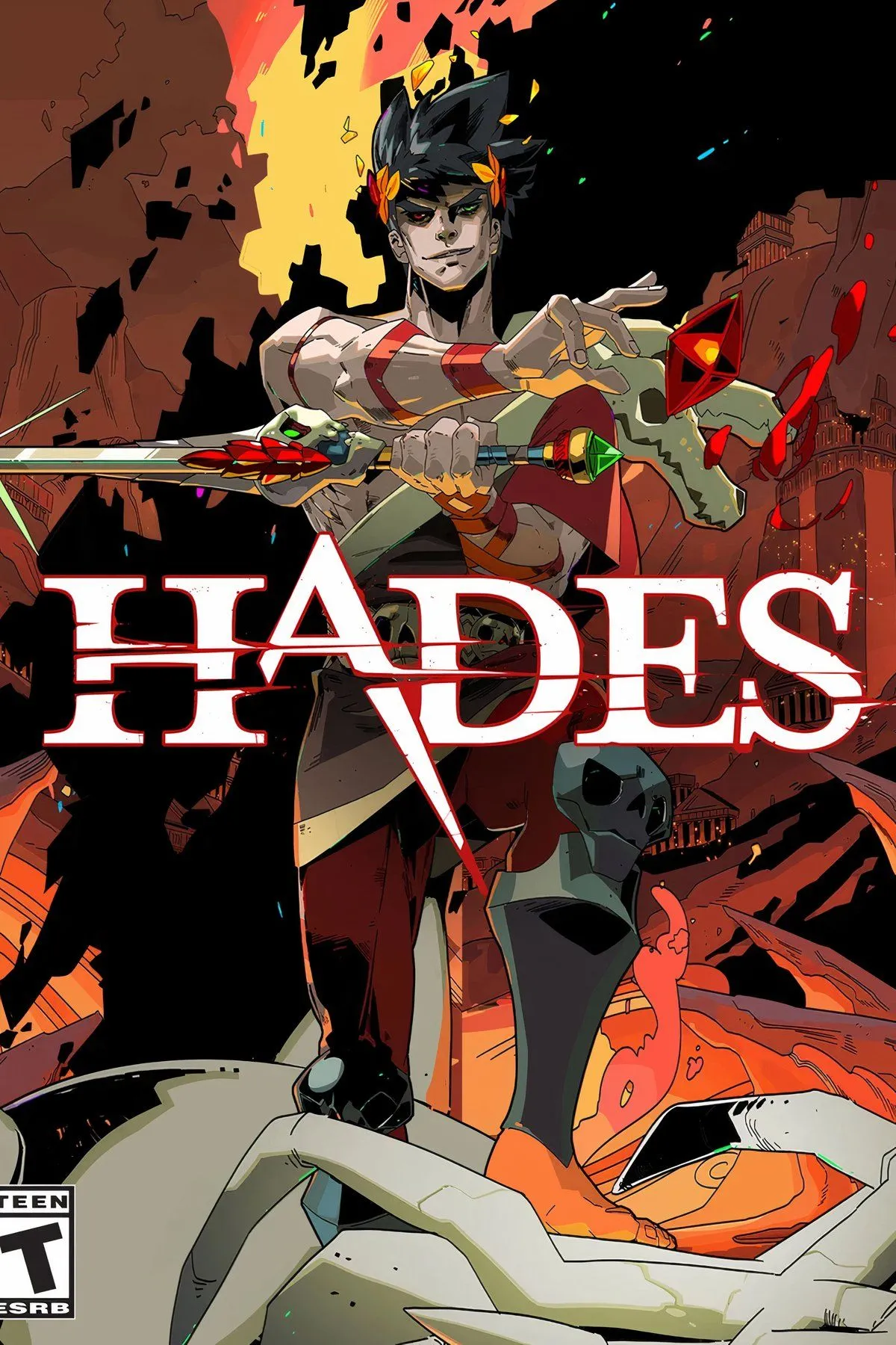 Nhiều cảnh game Hades với nhân vật chính và các vị thần Hy Lạp, minh họa đồ họa ấn tượng của game
