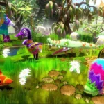 Những chú Piñata đáng yêu như nhím và cáo trong thế giới đầy màu sắc của Viva Piñata, một tựa game "cozy" hoàn hảo để làm lại.