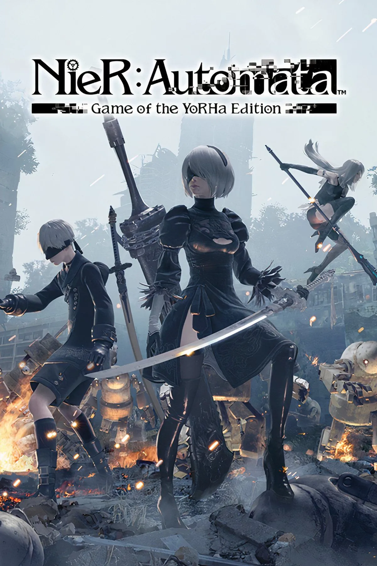 Nier Automata Become As Gods Edition cảnh chiến đấu kịch tính