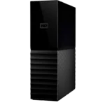 Ổ cứng di động Western Digital My Book 18TB thiết kế vỏ ngoài màu đen sang trọng