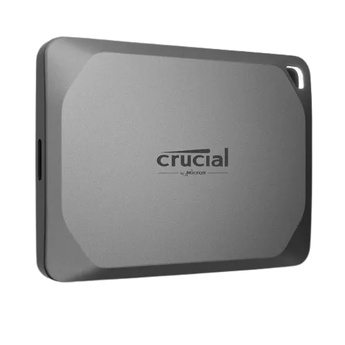 Ổ cứng SSD di động Crucial X9 Pro với thiết kế nhỏ gọn, hiện đại