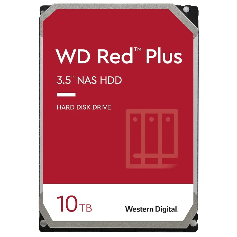 Ổ cứng Western Digital Red Plus dành cho hệ thống lưu trữ mạng NAS