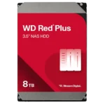 Ổ cứng Western Digital WD Red Plus 8TB NAS màu đỏ nổi bật