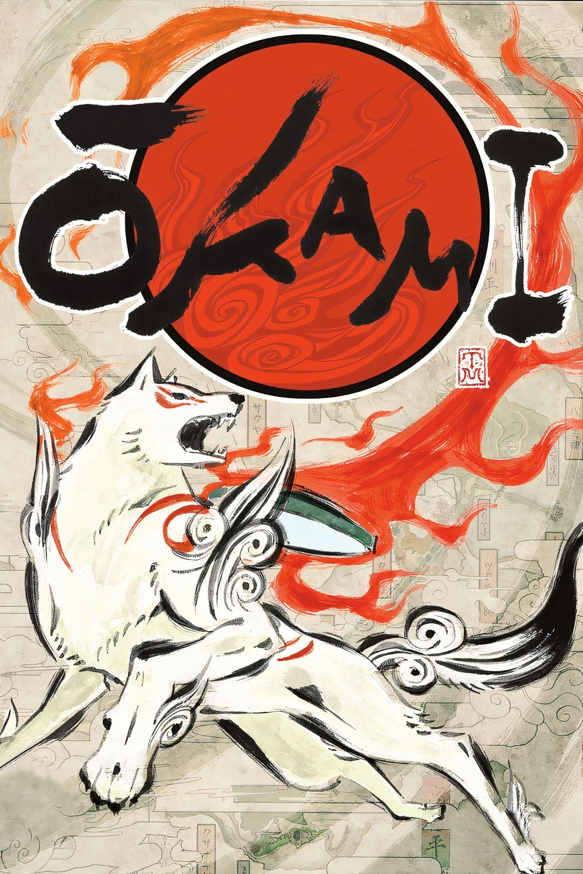Okami với phong cách đồ họa thủy mặc đặc trưng