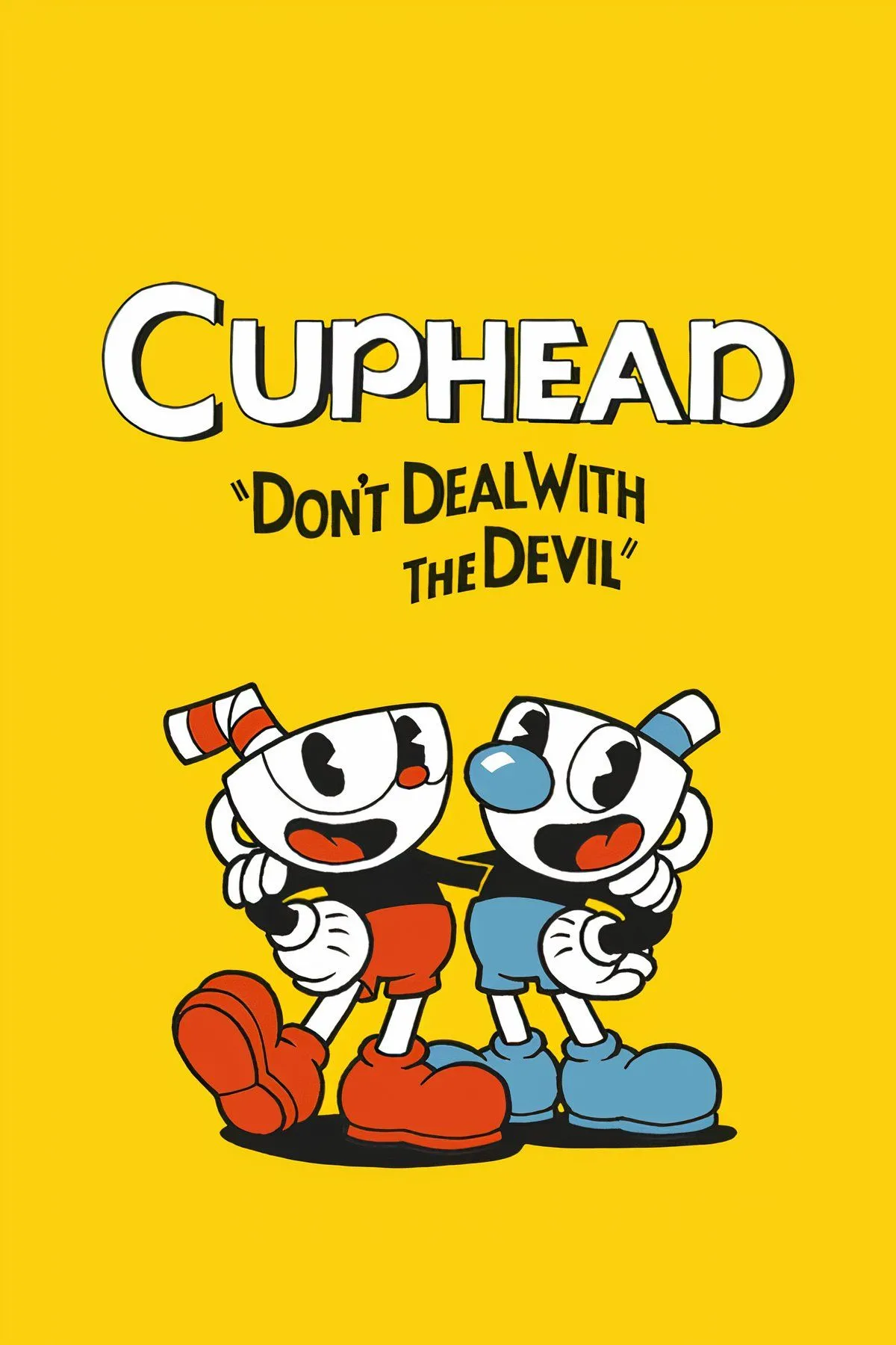 Phong cách đồ họa hoạt hình cổ điển của Cuphead với một cảnh chiến đấu đầy kịch tính