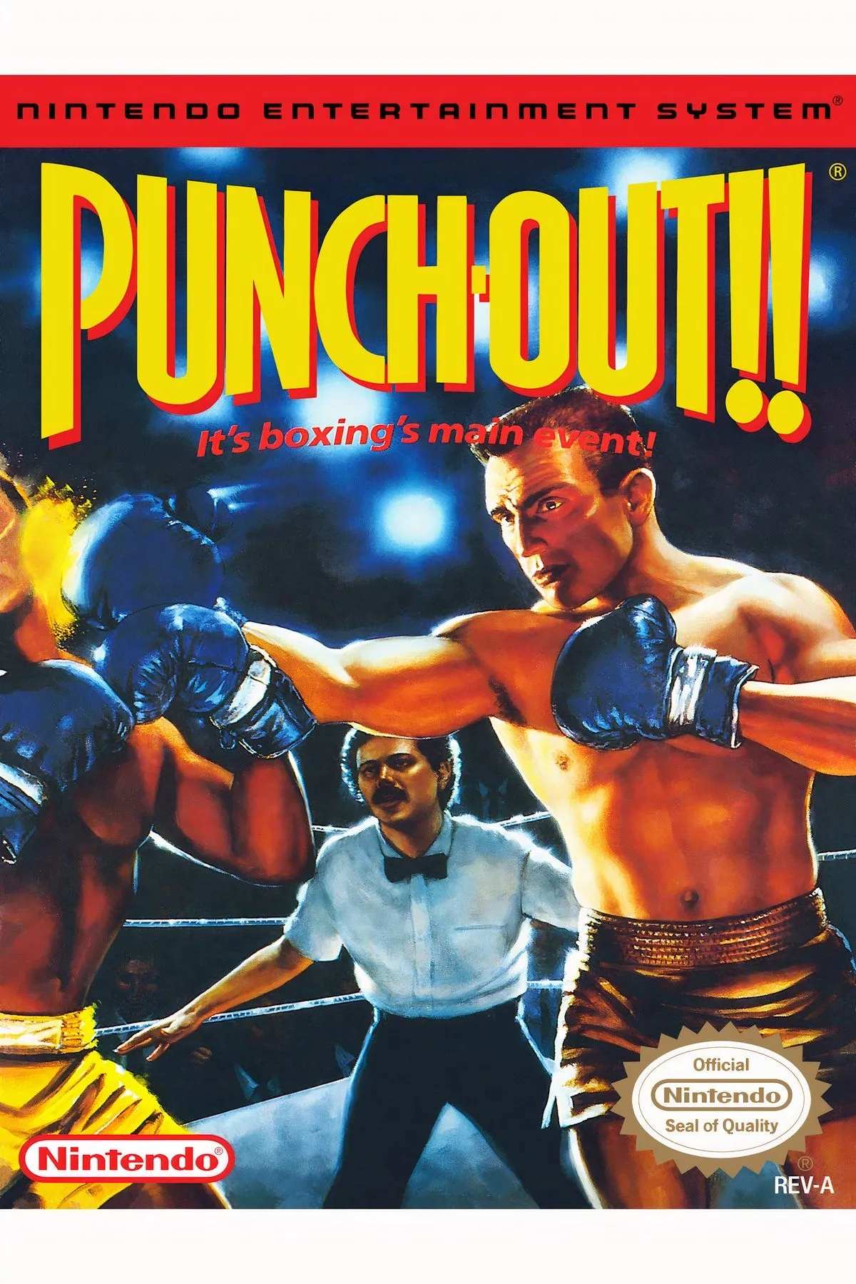 Punch-Out!! - Hình ảnh bìa game kinh điển trên NES