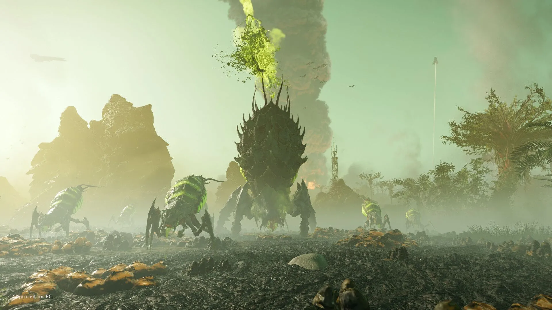Quái vật bọ ngoài hành tinh là kẻ thù chính trong Helldivers 2