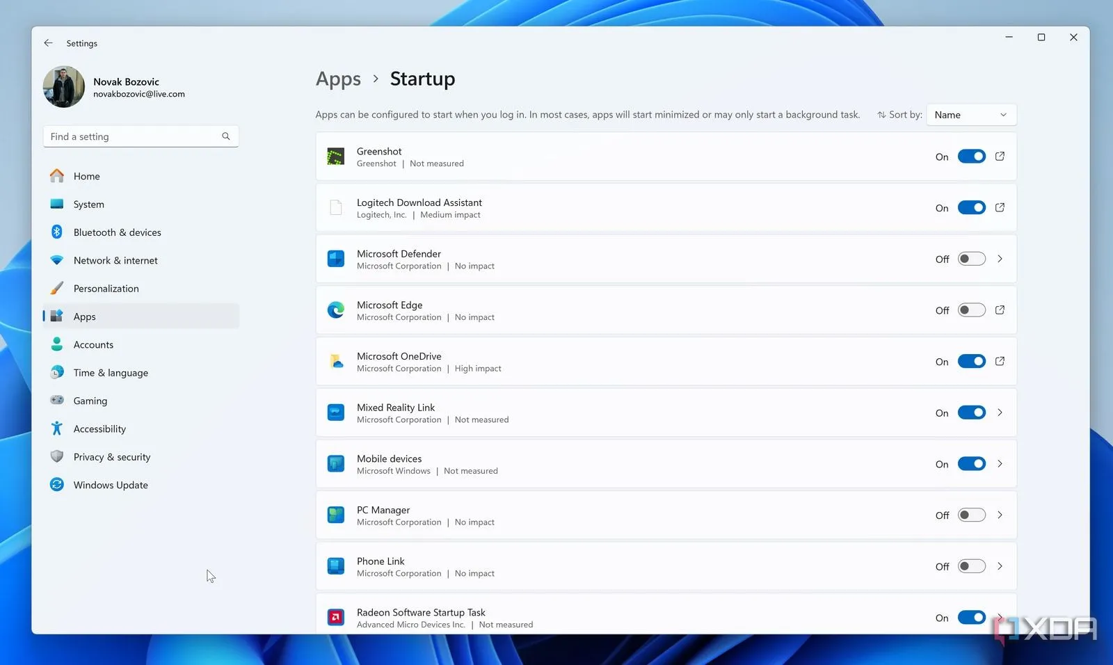 Quản lý ứng dụng khởi động trên Windows 11 để tăng tốc độ hệ thống