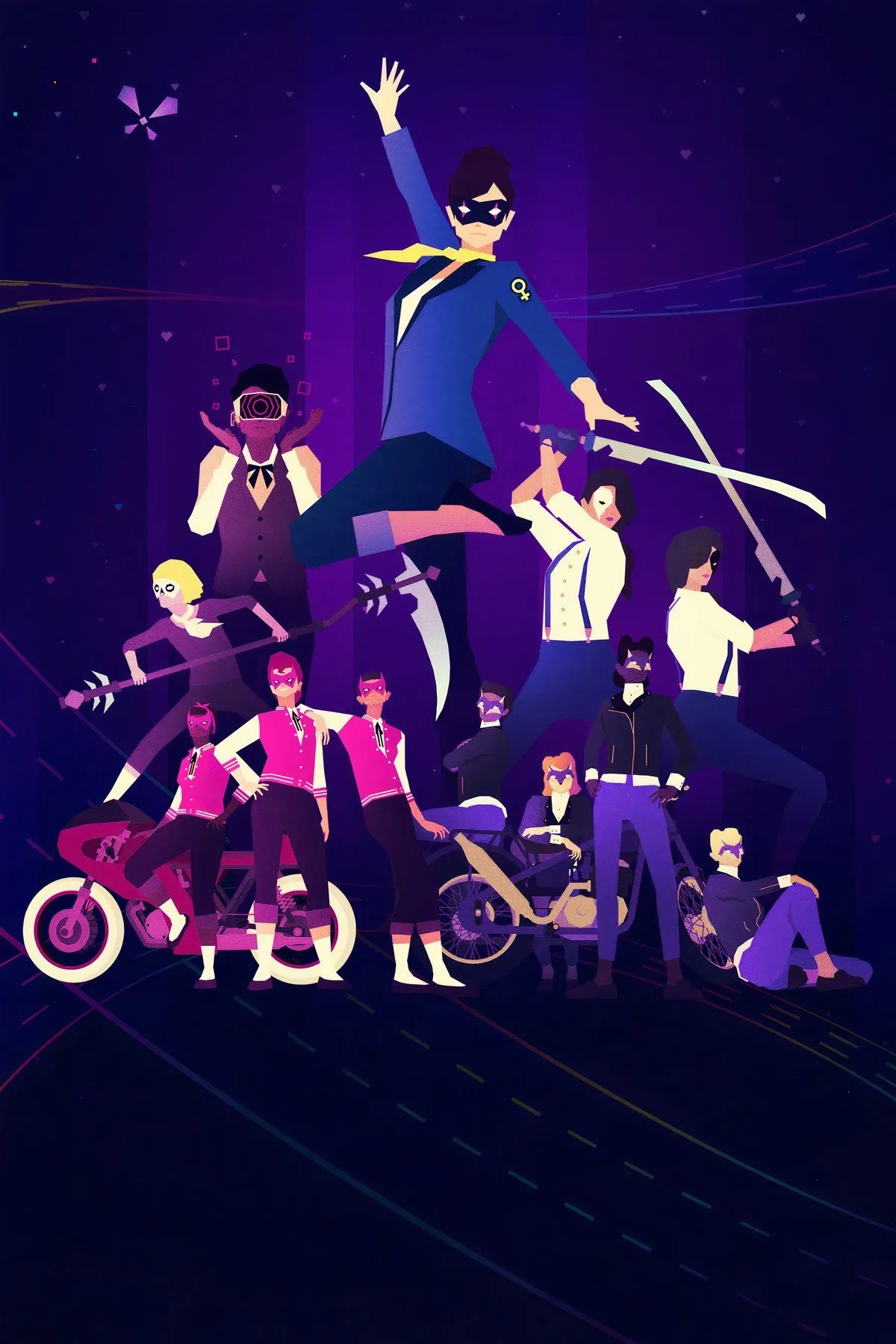 Sayonara Wild Hearts: Game nhịp điệu phong cách neon cuốn hút