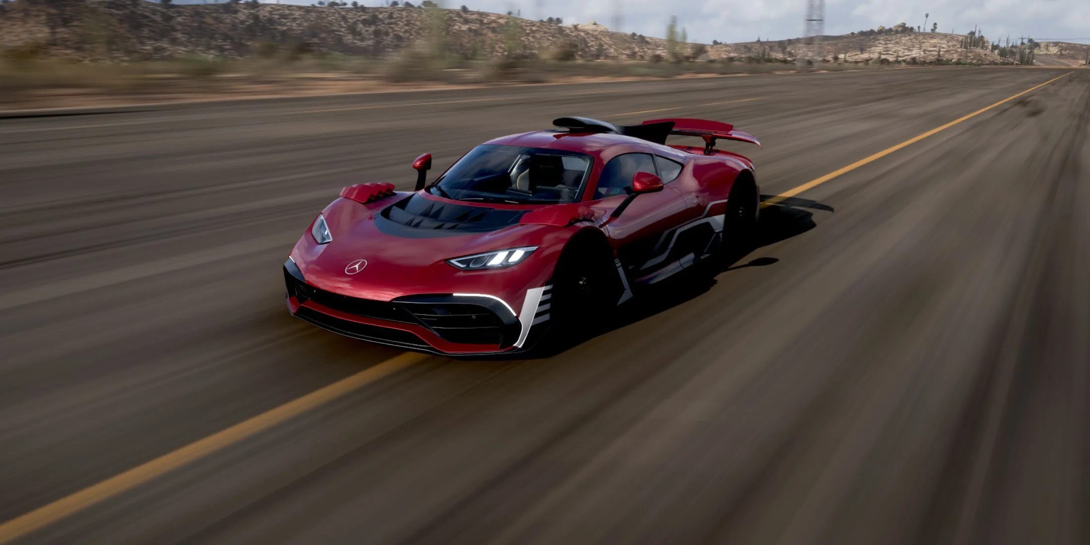 Siêu xe Mercedes-AMG ONE trên đường đua Forza Horizon 5