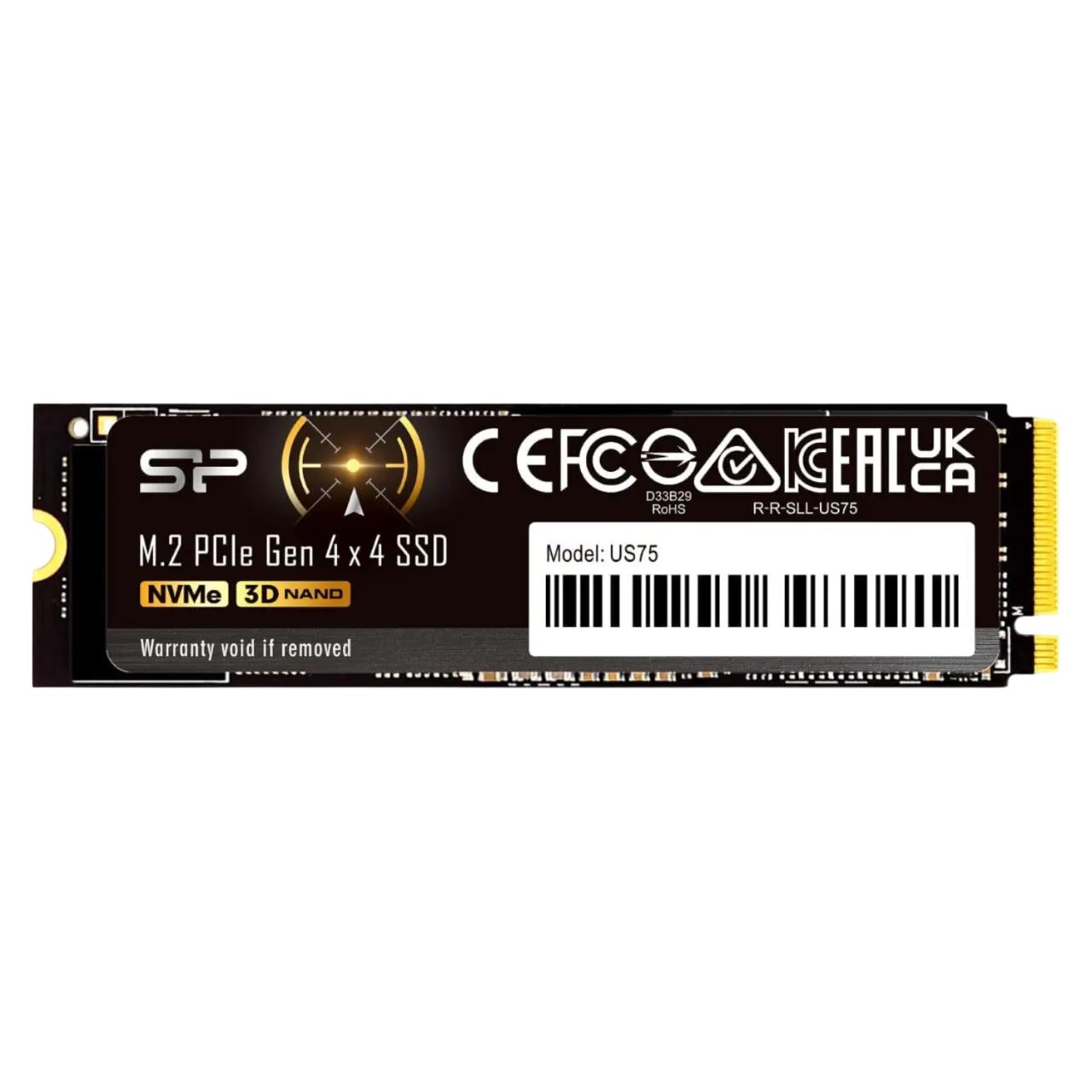 SSD M.2 Silicon Power US75 4TB với thiết kế hiện đại
