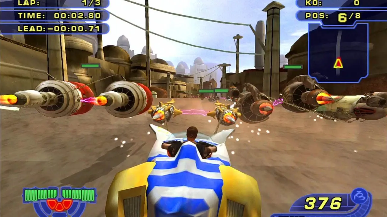 Star Wars Racer Revenge - Game Đua Pod Tốc Độ Cao Của Star Wars