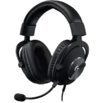Tai nghe Logitech G Pro X màu đen với thiết kế chuyên nghiệp