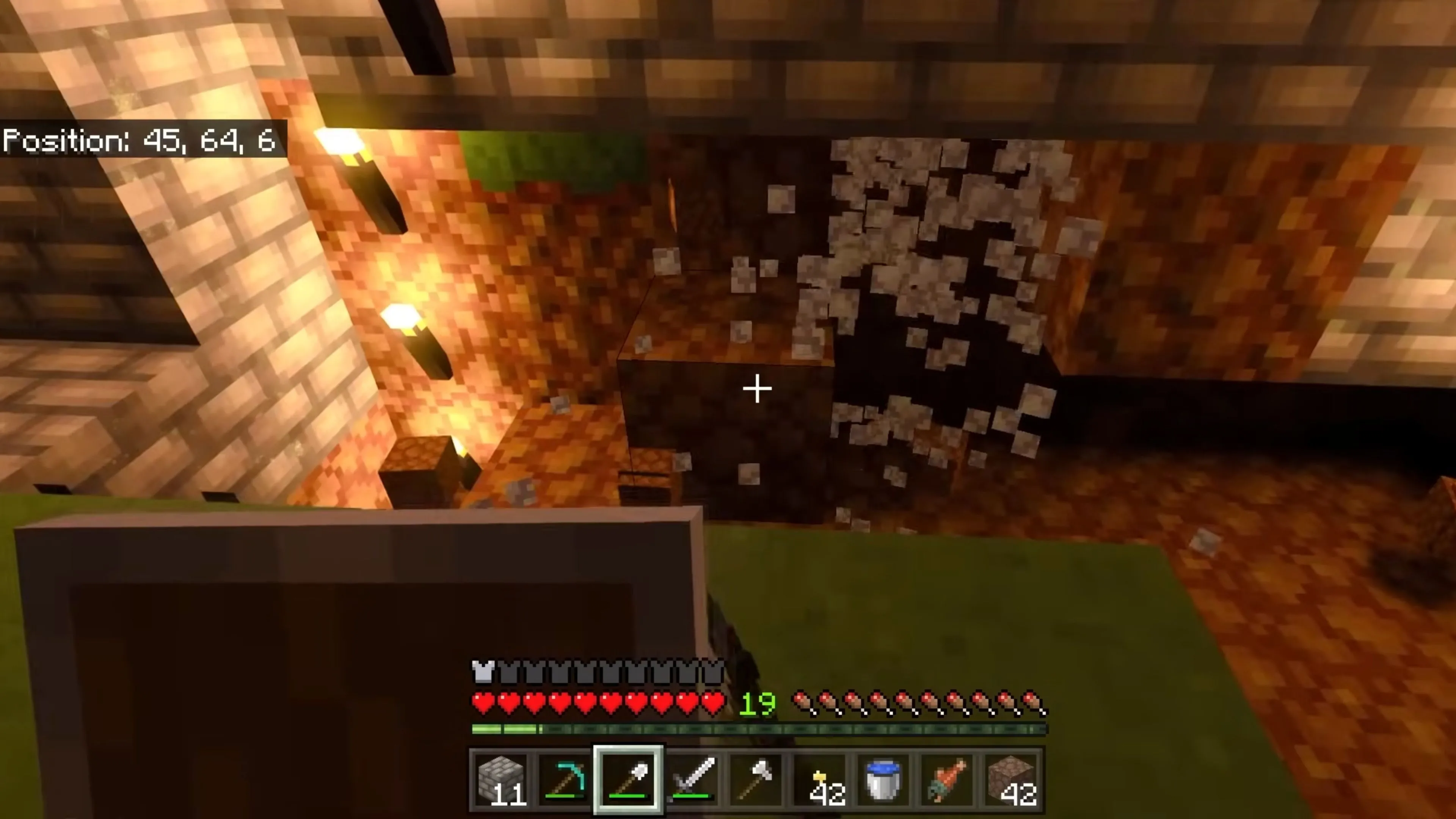 Thế giới sinh động với khu làng trong game Minecraft