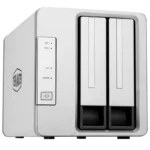 Thiết bị NAS TerraMaster F2-423 với thiết kế hiện đại, nhỏ gọn