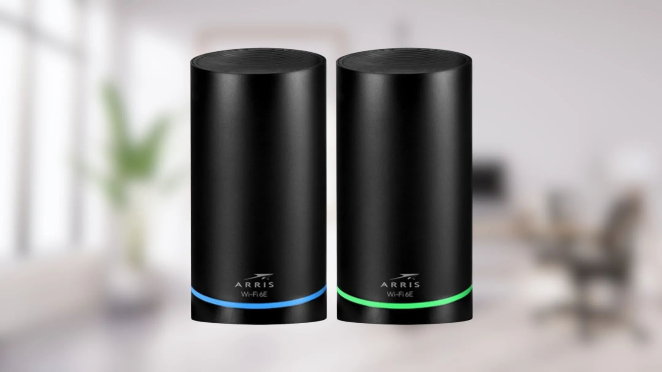 Thiết bị Wi-Fi Mesh ARRIS SURFboard mAX 6E W161 hoạt động trong không gian gia đình