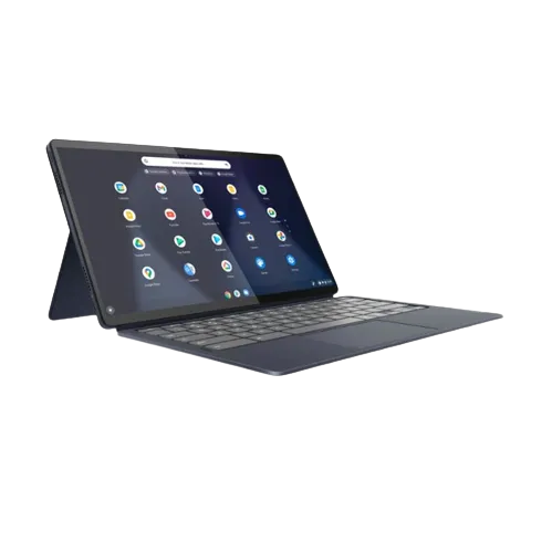 Thiết kế đa năng của Lenovo IdeaPad Duet 5, dễ dàng chuyển đổi từ tablet sang laptop.