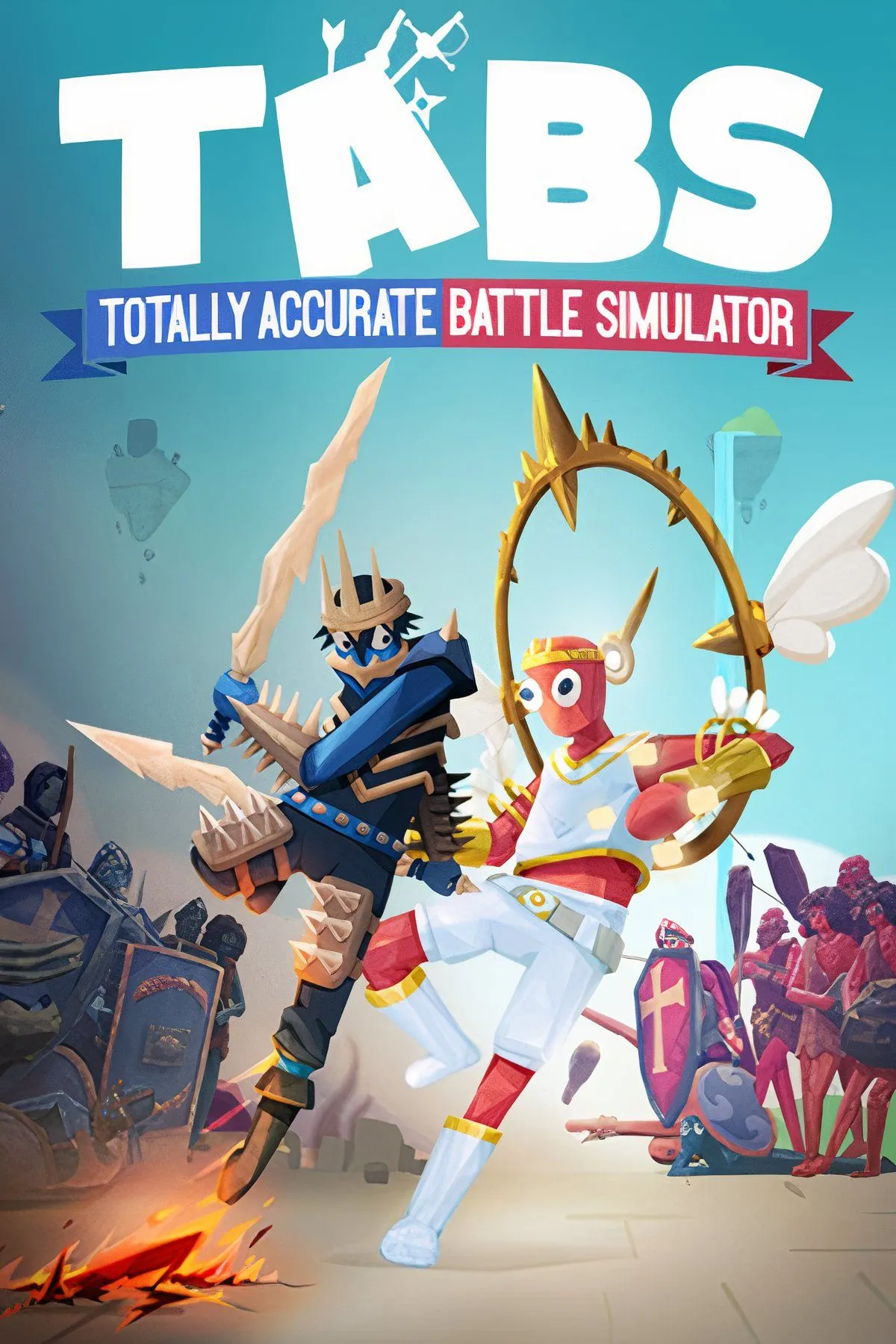 Totally Accurate Battle Simulator là game chiến thuật vui nhộn với đồ họa hoạt hình và vật lý &quot;lung lay&quot; tạo ra các trận chiến hỗn loạn