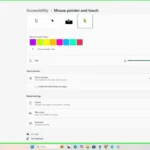 Tùy chỉnh kích thước con trỏ chuột trên Windows 11 dễ dàng trong phần cài đặt Trợ năng