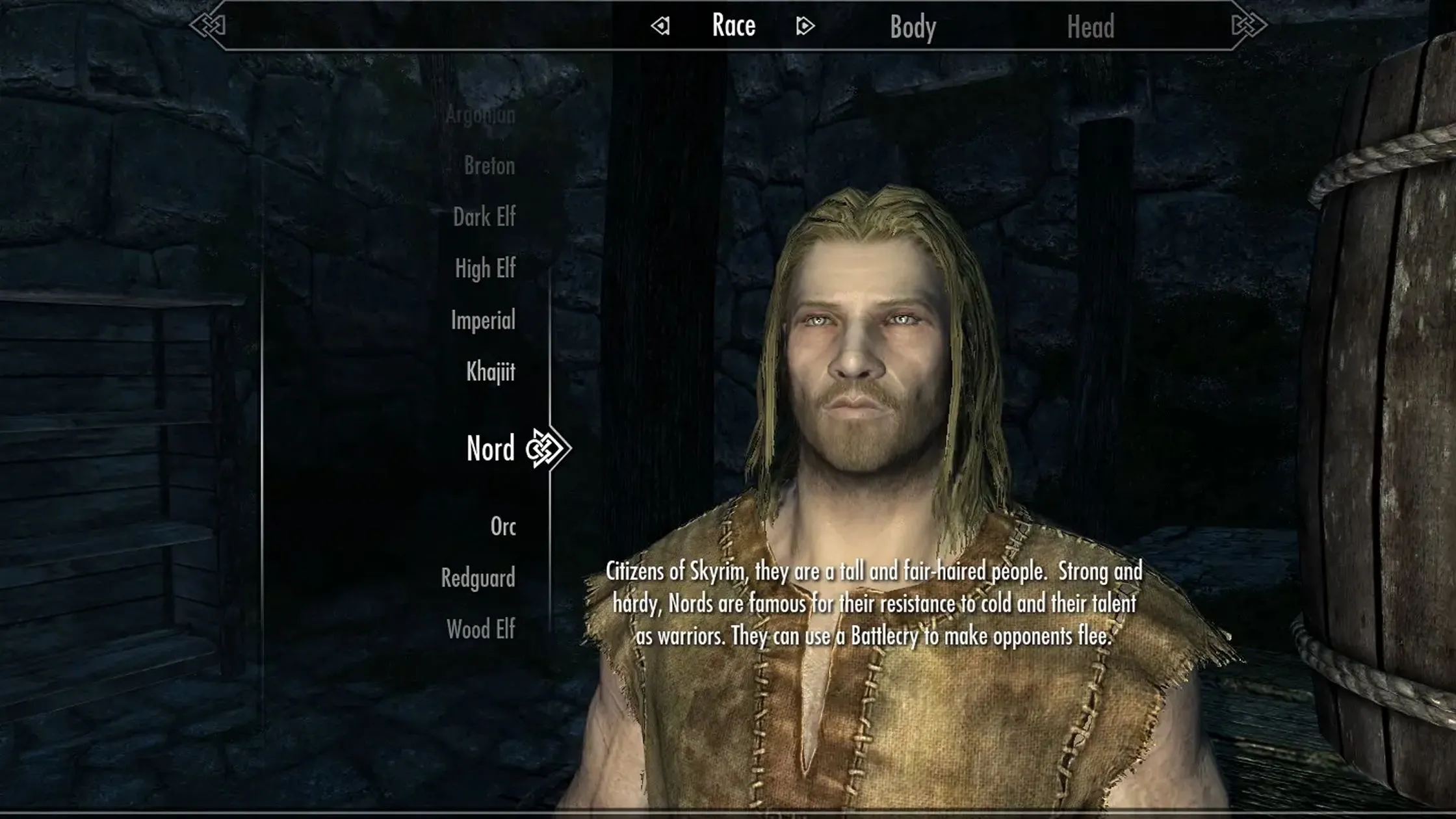 Tùy chọn khởi đầu mới mẻ trong Skyrim với Alternate Start mod