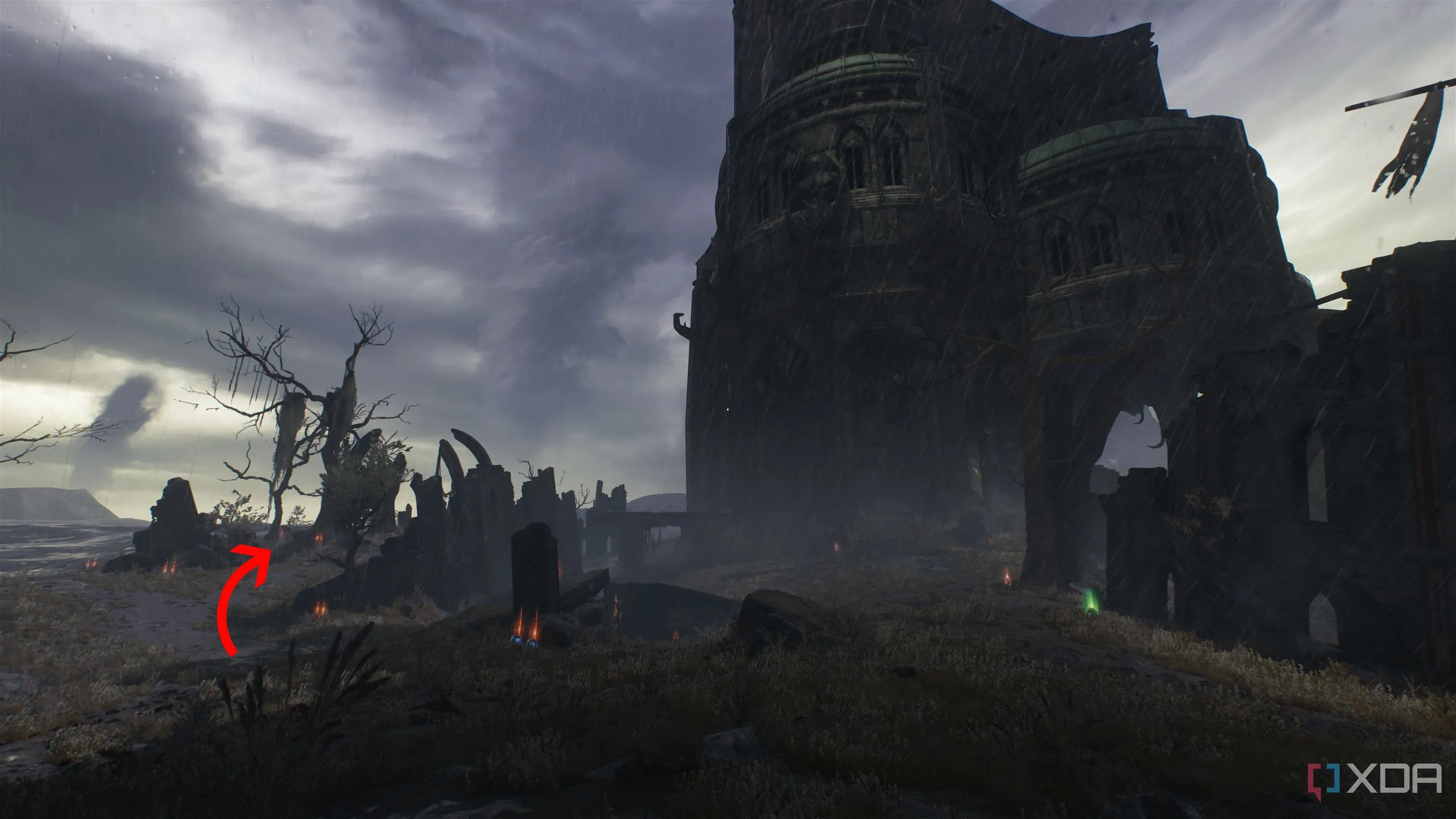 Vị trí bản đồ khu vực bí mật đầu tiên trong Chương 14 Doom The Dark Ages