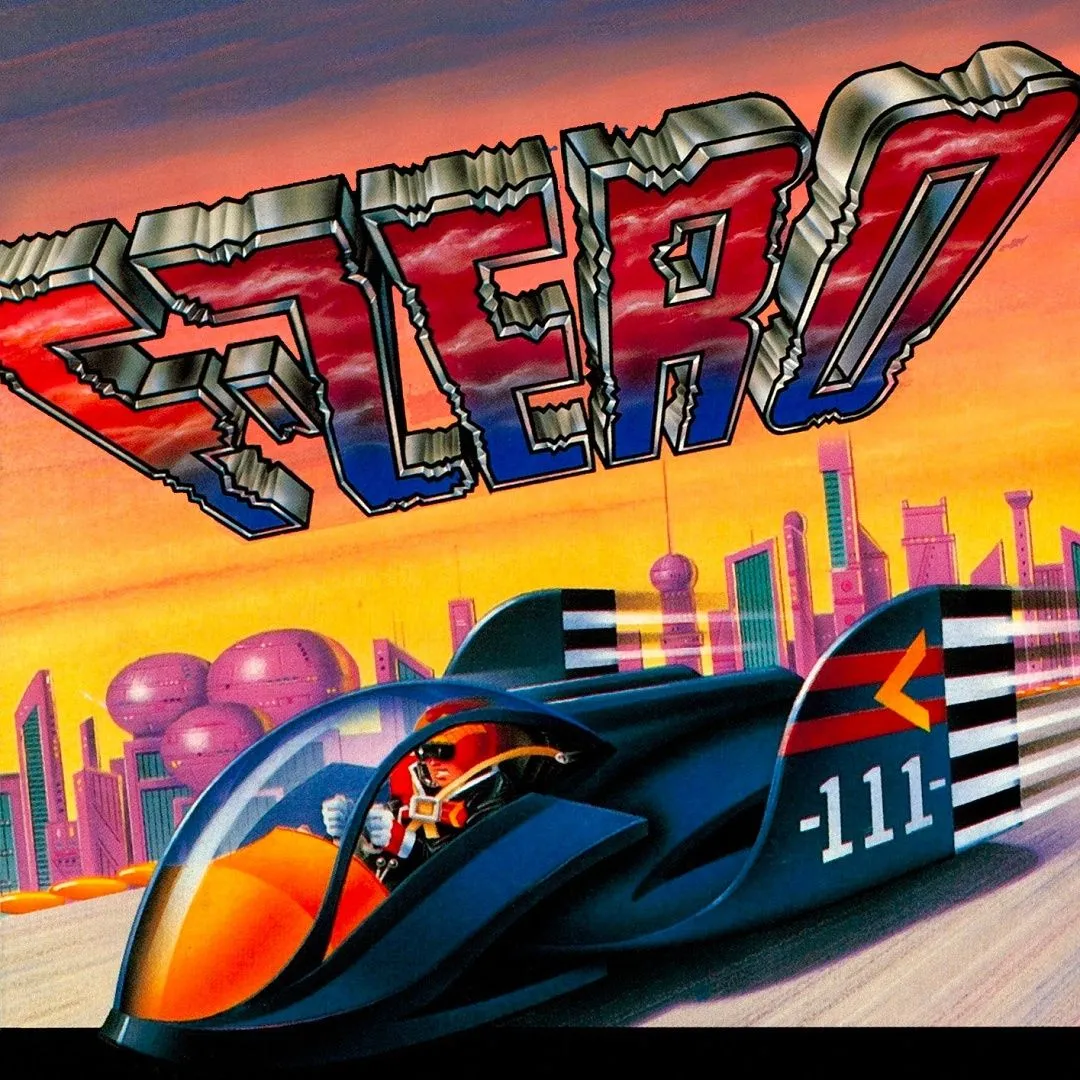 Xe đua tốc độ cao trong game F-Zero SNES
