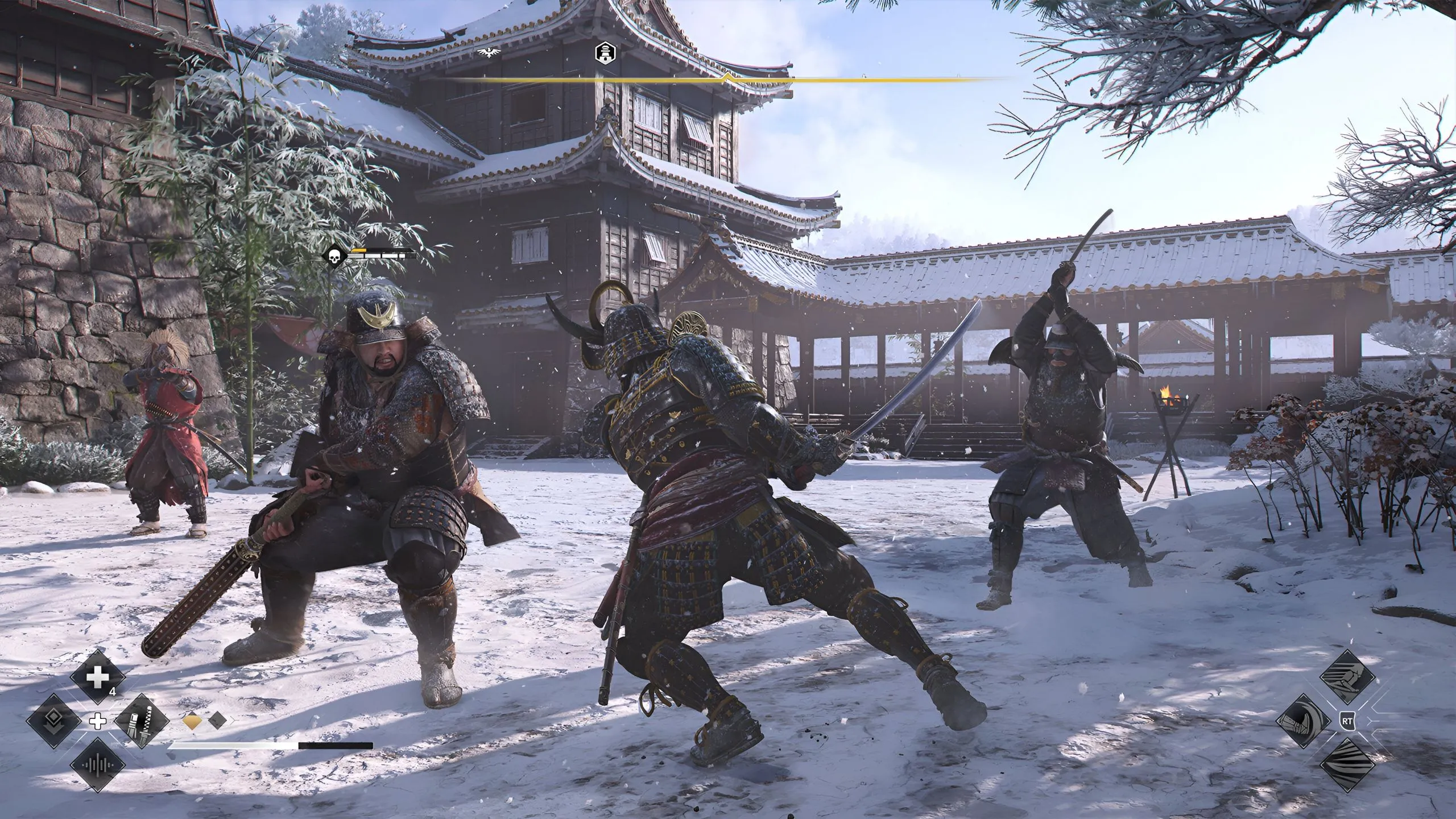 Yasuke trong trận chiến, minh họa cho các nhiệm vụ cốt truyện mới của Assassin's Creed Shadows